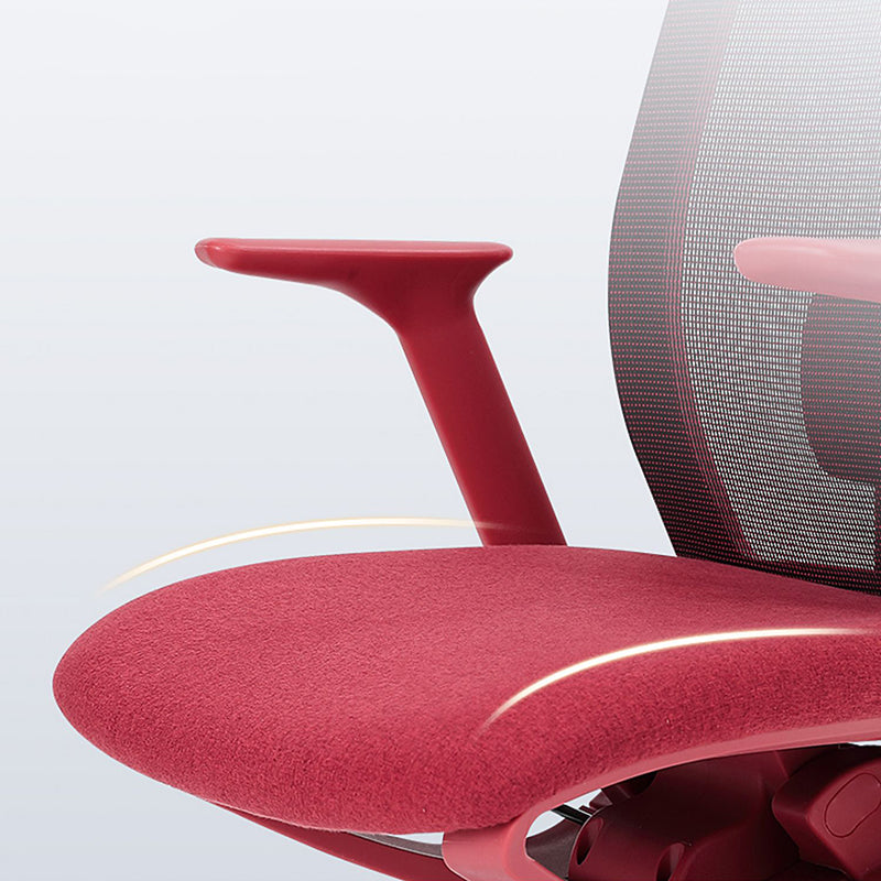 Hedendaagse Swivel -taakstoel Vaste wapenstoel voor kantoor voor kantoor