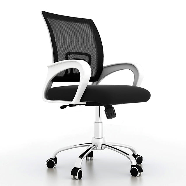 Moderne Swivel stoel verstelbare stoelhoogte vaste wapenstoel met wielen