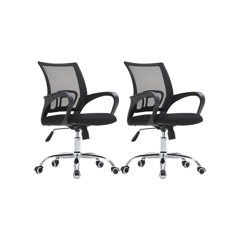 Moderne Swivel stoel verstelbare stoelhoogte vaste wapenstoel met wielen