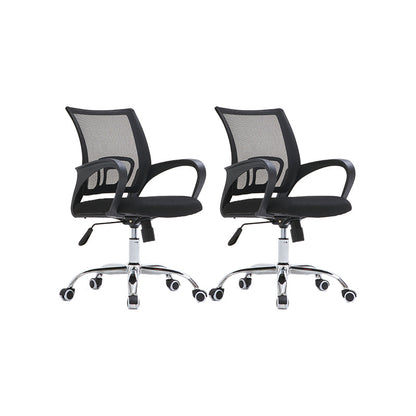 Moderne Swivel stoel verstelbare stoelhoogte vaste wapenstoel met wielen