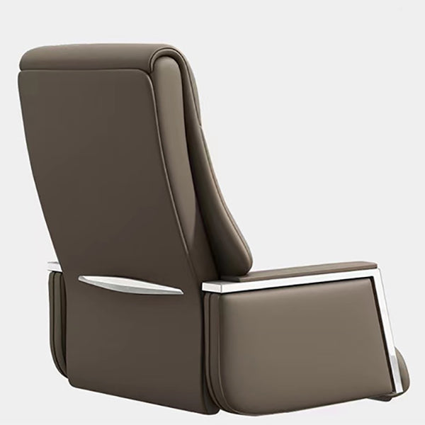 Modern Executive Chair Adjustable Back Height Office Chair with Wheels Clearhalo 'furn' 'furn_office_chair' 'Furniture' 'Office Chairs' 'Office Furniture' 'office_chair' 6753863