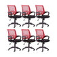 Modern Office Chair Adjustable Seat Height Arm Chair with Wheels
