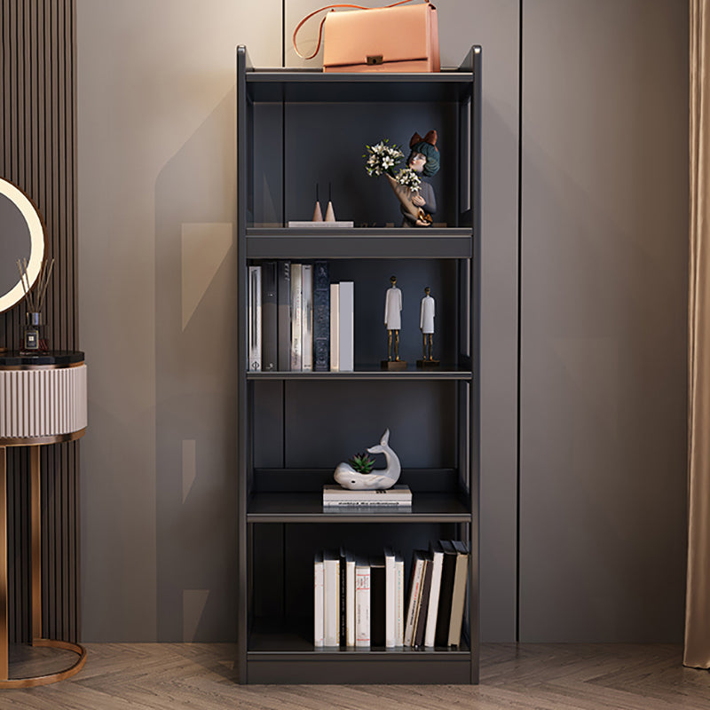Modern Style Standard Bookshelf Wooden Open Back Bookcase with Shelves Clearhalo 'Bookcases' 'furn' 'furn_bookcases' 'Furniture' 'Office Furniture' 6754445
