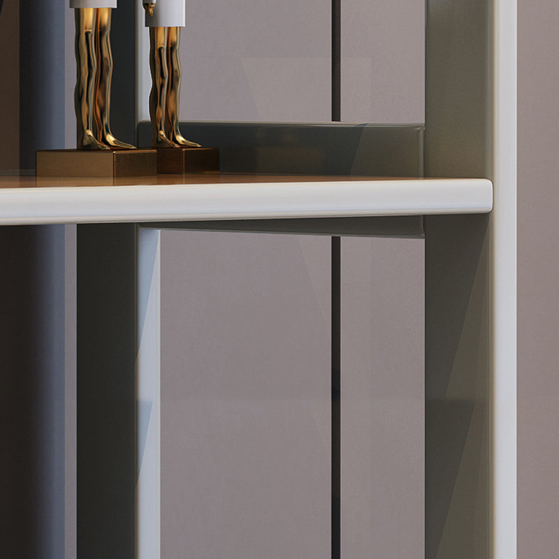 Modern Style Standard Bookshelf Wooden Open Back Bookcase with Shelves Clearhalo 'Bookcases' 'furn' 'furn_bookcases' 'Furniture' 'Office Furniture' 6754453