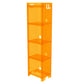 Glam Closed Back Standard Bookshelf Shelves Included Acrylic Bookcase