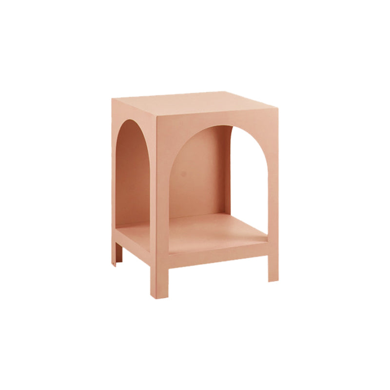 Metal Contemporary Bookcase Standard Closed Back Bookshelf with Shelves