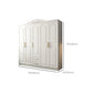 French Country White Wardrobe Armoire Engineered Wood Wardrobe Closet Clearhalo 'Armoires & Wardrobes' 'armoires_wardrobes' 'Bedroom Furniture' 'furn' 'furn_armoires_wardrobes' 'Furniture' 6755108