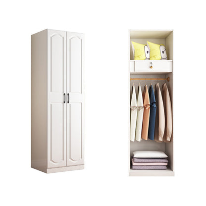 Wooden Wardrobe Closet with Drawer Contemporary Wardrobe Armoire
