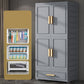 Hinged Wardrobe Cabinet Modern Plastic Storage Cabinet for Home