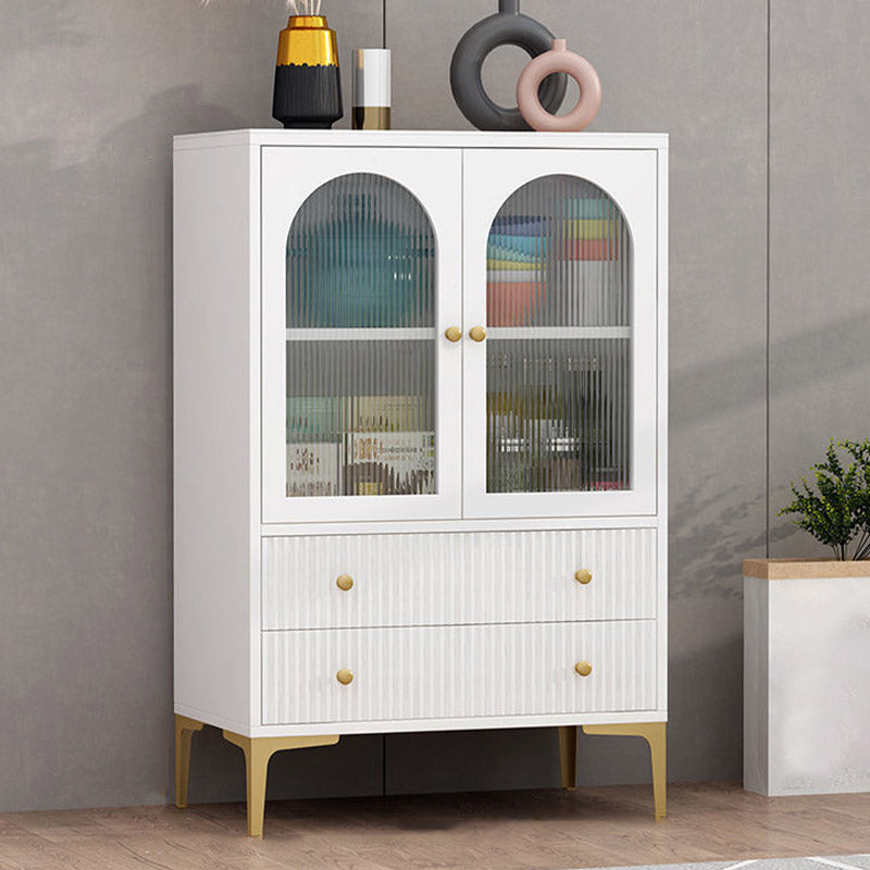 Scheda laterale in legno ingegnerizzato in ingegneria ingegnerizzata in vetro glam per uso della cucina