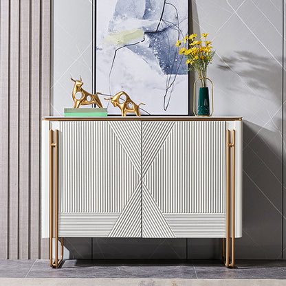 Panneau latéral en bois d'ingénierie en pierre moderne pour le salon