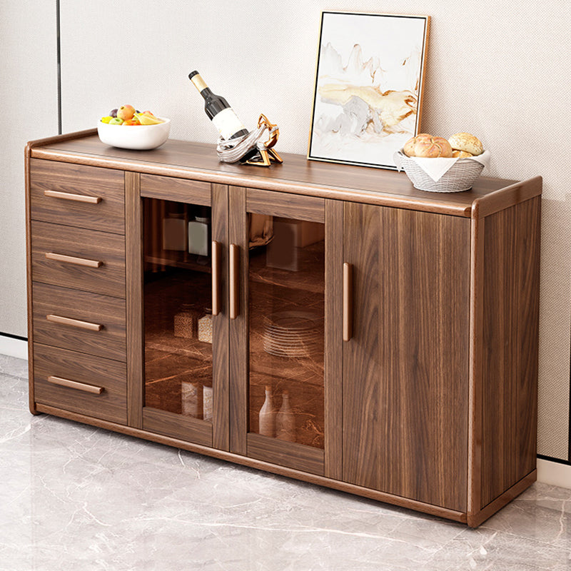 Cucina moderna in stile cucina sideboard in legno ingegnerizzato con 4 cassetti