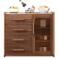 Cucina moderna in stile cucina sideboard in legno ingegnerizzato con 4 cassetti