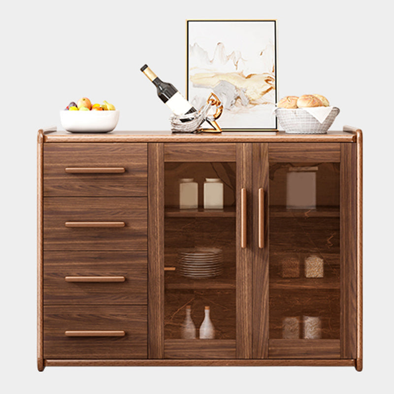 Cucina moderna in stile cucina sideboard in legno ingegnerizzato con 4 cassetti