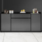 Sideboard in legno ingegnerizzato in stile moderno con 2-disegno e 4 porte