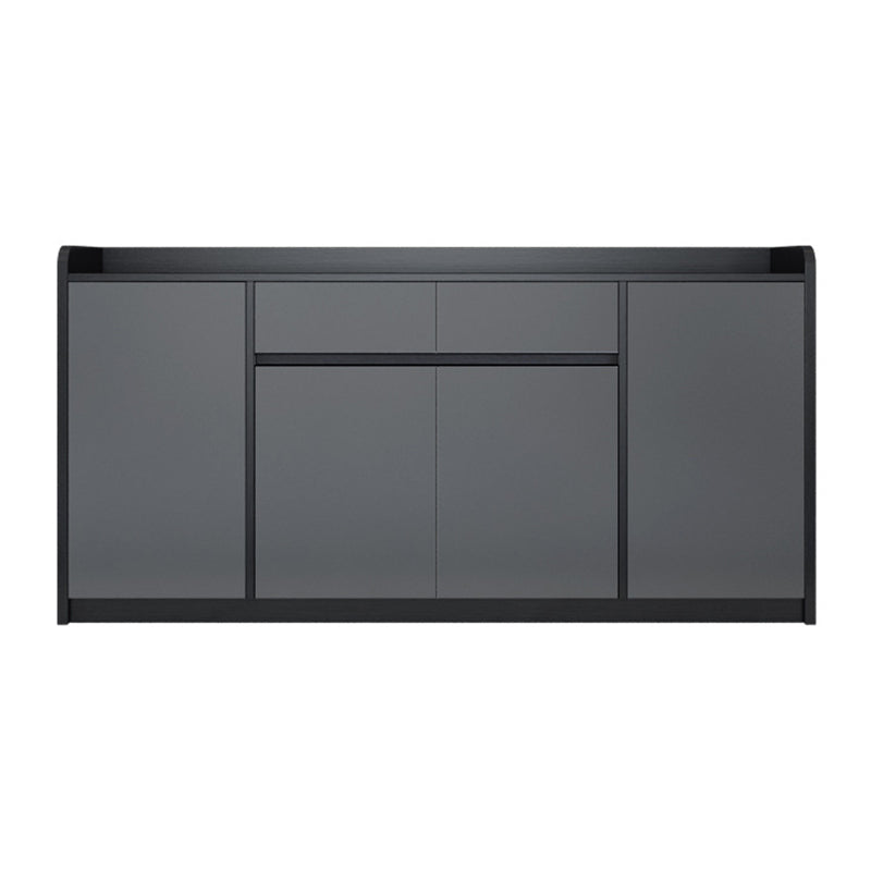 Sideboard in legno ingegnerizzato in stile moderno con 2-disegno e 4 porte