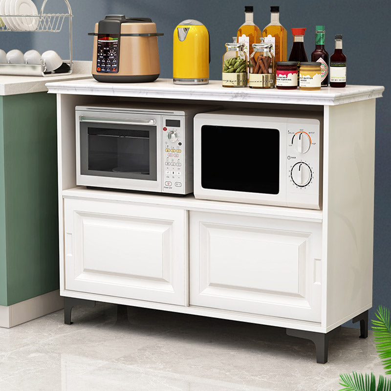 Marble Kitchen Island Table Rectangular Home Dining Prep Table