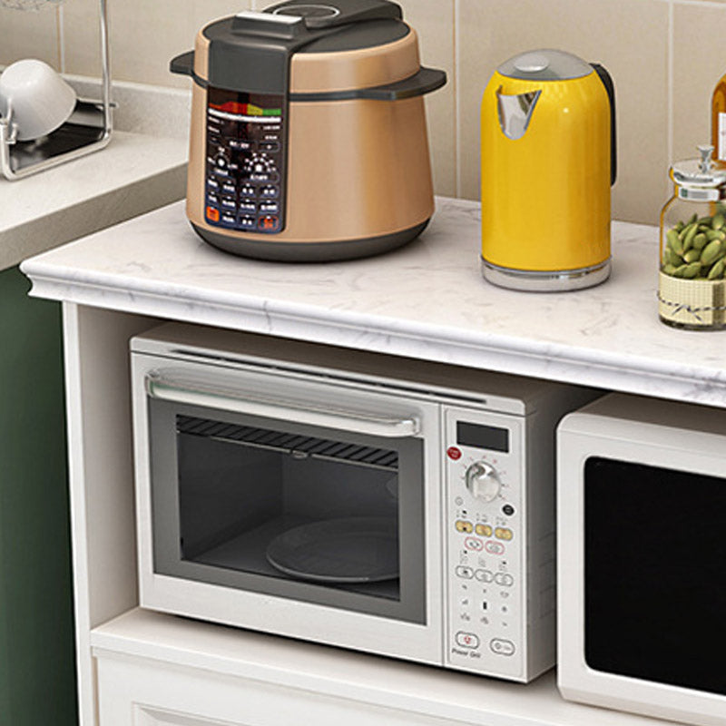 Marble Kitchen Island Table Rectangular Home Dining Prep Table