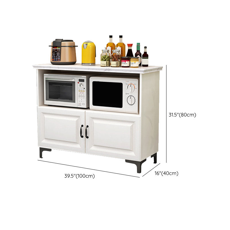 Marble Kitchen Island Table Rectangular Home Dining Prep Table