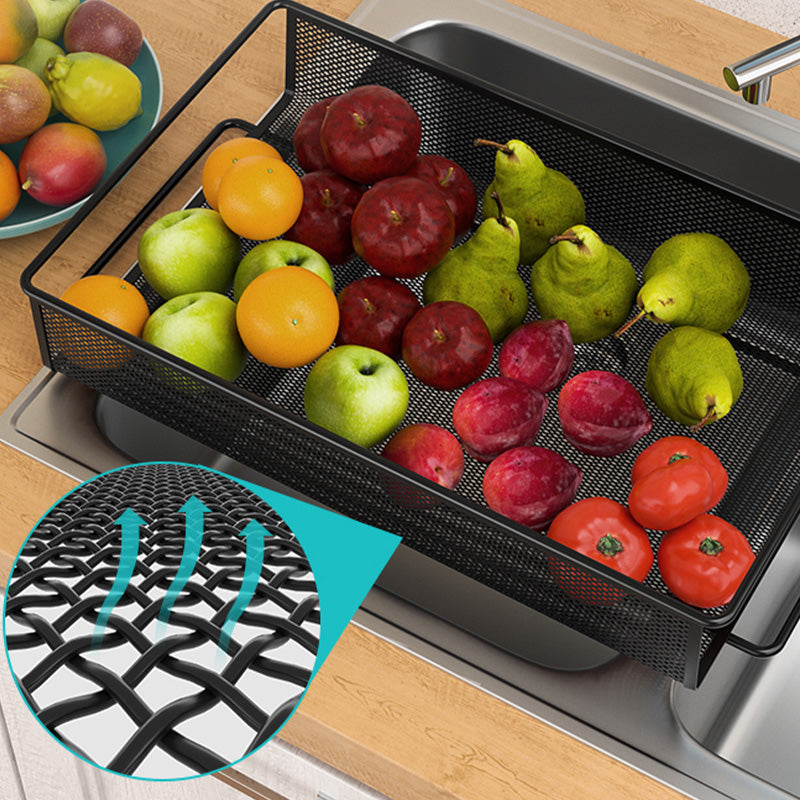 Metal Dining Room Prep Table Open Shelves Rolling Kitchen Trolley Clearhalo 'furn' 'furn_kitchen_islands_carts' 'Furniture' 'Kitchen & Dining Furniture' 'Kitchen Islands & Carts' 'kitchen_islands_carts' 6755519