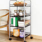 Open Shelves Kitchen Trolley Home Dining Modern Prep Table with Casters Clearhalo 'furn' 'furn_kitchen_islands_carts' 'Furniture' 'Kitchen & Dining Furniture' 'Kitchen Islands & Carts' 'kitchen_islands_carts' 6755543