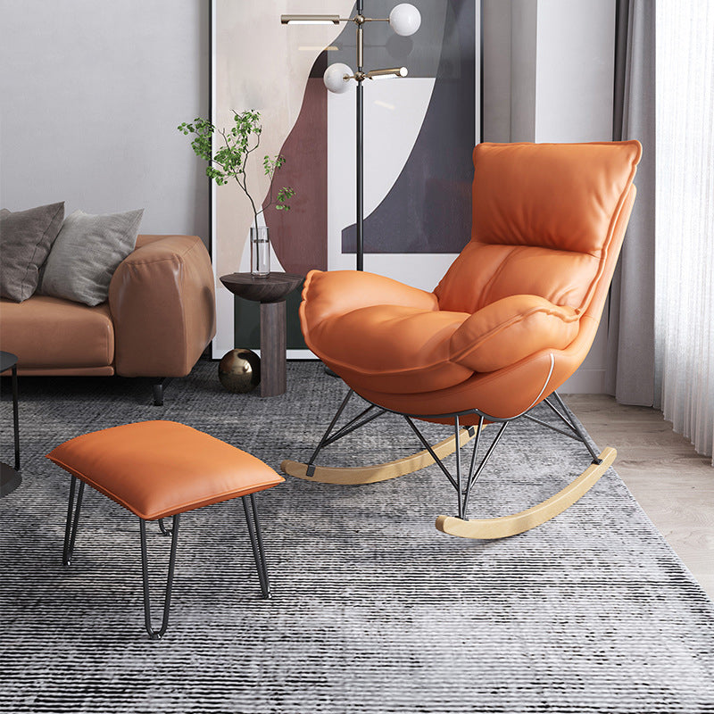 Chaise à bascule de pépinière à la maison Modern Simple Style Sofa Rocking Chair