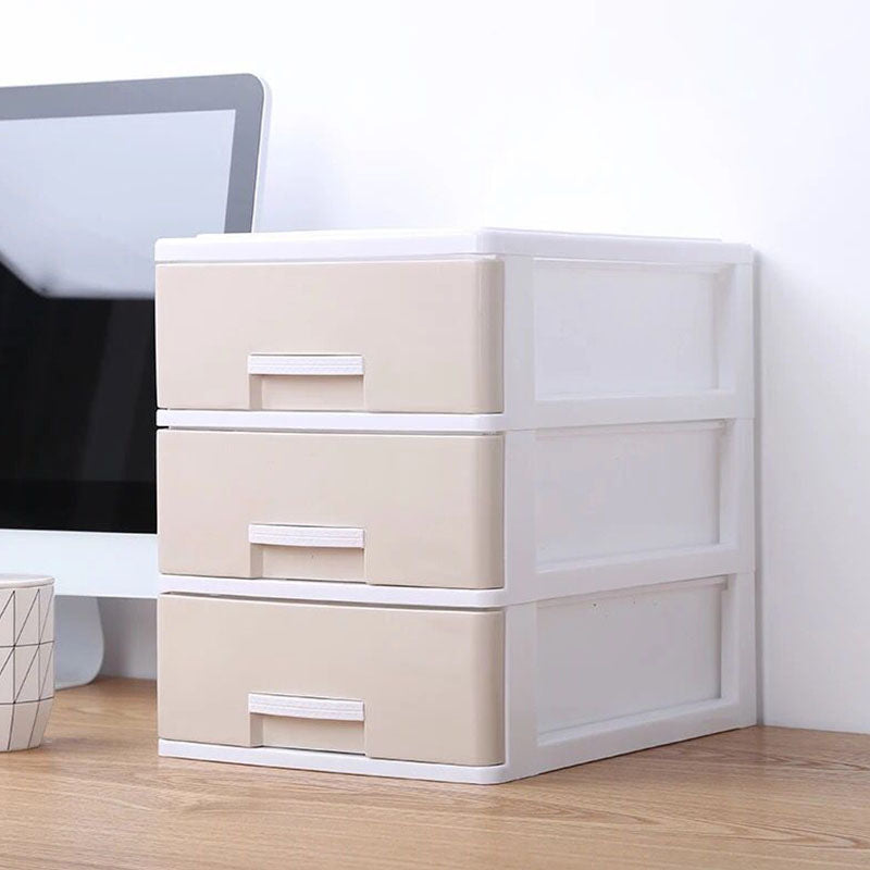 Plastikdateischrank vertikaler Aktenschrank mit Schubladen für Home Office