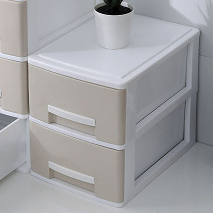 Plastikdateischrank vertikaler Aktenschrank mit Schubladen für Home Office