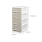 Plastikdateischrank vertikaler Aktenschrank mit Schubladen für Home Office