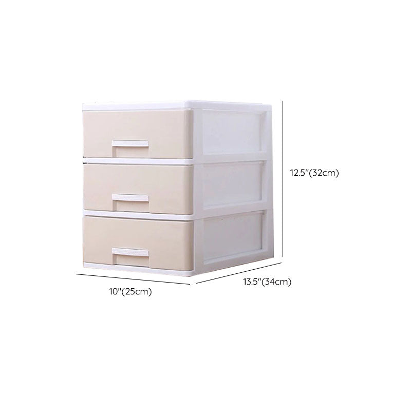 Plastikdateischrank vertikaler Aktenschrank mit Schubladen für Home Office