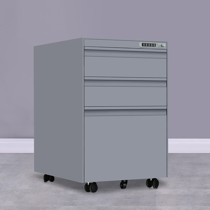 Armoires de fichiers contemporaines de fichier en acier de fichier piédestal avec bureau de verrouillage