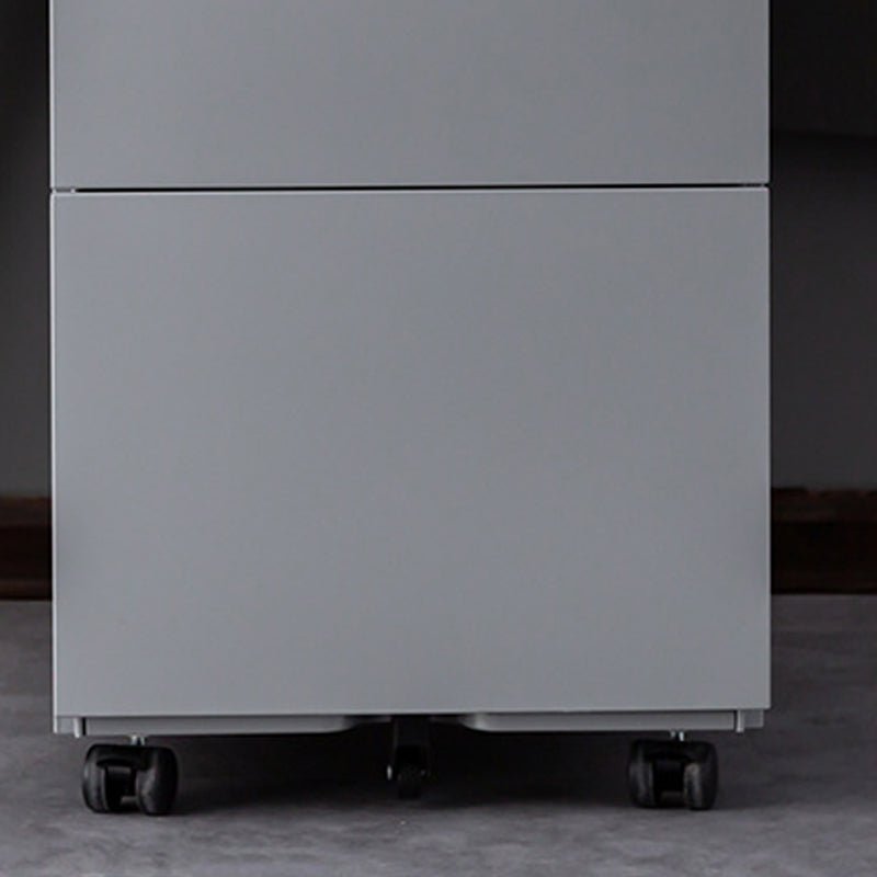 Moderne Metallschrank -Verriegelungsschubladen -Aktenschrank mit Rizinus