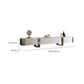 Enclosed TV Stand Stone Storage Media Console TV Stand for Living Room