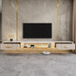 Modern TV Stand Console Floating TV Media Console with 2 Drawers 94.5"L x 12"W x 10"H Clearhalo 'furn' 'furn_tv_stands_entertainment_centers' 'Furniture' 'Living Room Furniture' 'TV Stands & Entertainment Centers' 'TV Stands & Media Storage Furniture' 'tv_stands_entertainment_centers' 6757430