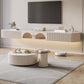 Enclosed Storage Media Console TV Stand Stone TV Stand with 2 Drawers Clearhalo 'furn' 'furn_tv_stands_entertainment_centers' 'Furniture' 'Living Room Furniture' 'TV Stands & Entertainment Centers' 'TV Stands & Media Storage Furniture' 'tv_stands_entertainment_centers' 6757445