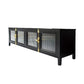 Modern Metal TV Media Stand Enclosed Storage TV Console for Living Room Clearhalo 'furn' 'furn_tv_stands_entertainment_centers' 'Furniture' 'Living Room Furniture' 'TV Stands & Entertainment Centers' 'TV Stands & Media Storage Furniture' 'tv_stands_entertainment_centers' 6757475