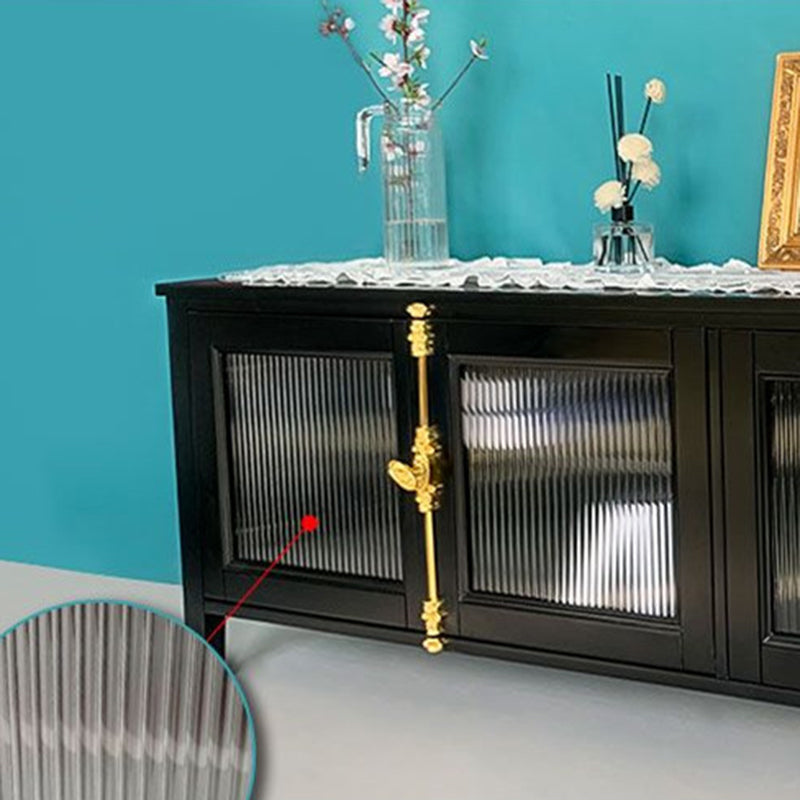 Modern Metal TV Media Stand Enclosed Storage TV Console for Living Room Clearhalo 'furn' 'furn_tv_stands_entertainment_centers' 'Furniture' 'Living Room Furniture' 'TV Stands & Entertainment Centers' 'TV Stands & Media Storage Furniture' 'tv_stands_entertainment_centers' 6757476