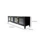 Modern Metal TV Media Stand Enclosed Storage TV Console for Living Room Clearhalo 'furn' 'furn_tv_stands_entertainment_centers' 'Furniture' 'Living Room Furniture' 'TV Stands & Entertainment Centers' 'TV Stands & Media Storage Furniture' 'tv_stands_entertainment_centers' 6757484
