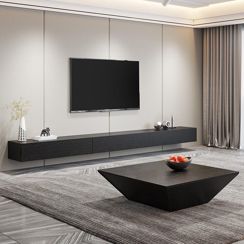 Contemporary TV Media Stand Wooden TV Stand Console for Living Room Clearhalo 'furn' 'furn_tv_stands_entertainment_centers' 'Furniture' 'Living Room Furniture' 'TV Stands & Entertainment Centers' 'TV Stands & Media Storage Furniture' 'tv_stands_entertainment_centers' 6757485