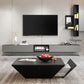 Contemporary TV Media Stand Wooden TV Stand Console for Living Room Clearhalo 'furn' 'furn_tv_stands_entertainment_centers' 'Furniture' 'Living Room Furniture' 'TV Stands & Entertainment Centers' 'TV Stands & Media Storage Furniture' 'tv_stands_entertainment_centers' 6757502