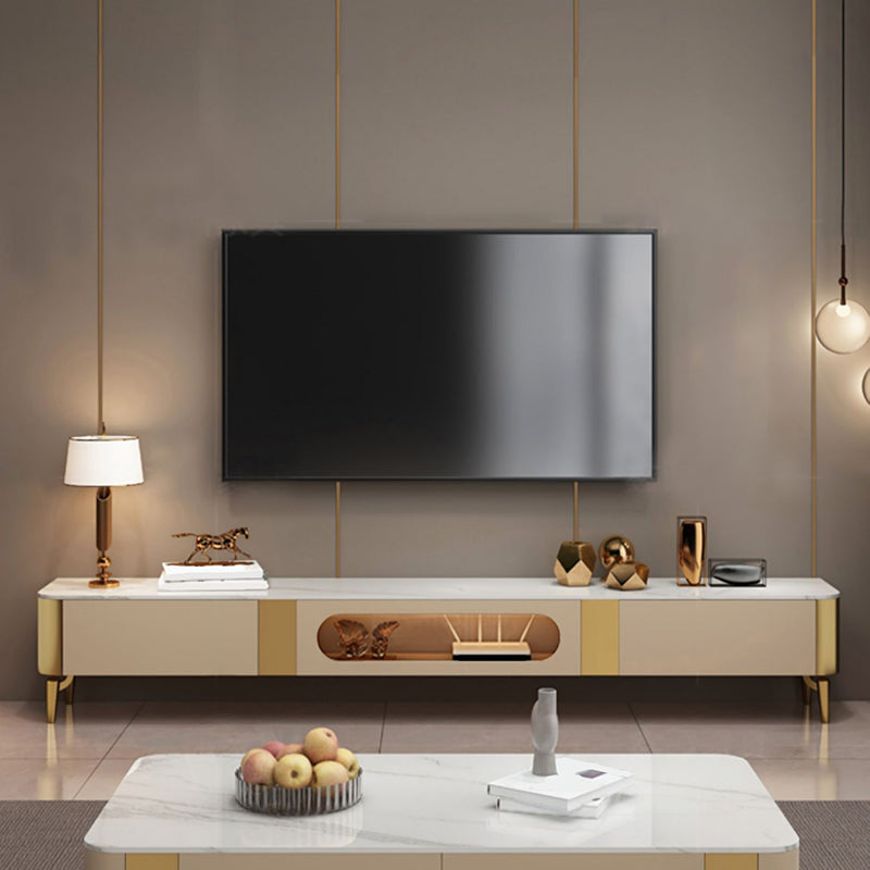 Enclosed Storage Media Console TV Stand Modern TV Stand with Drawers Clearhalo 'furn' 'furn_tv_stands_entertainment_centers' 'Furniture' 'Living Room Furniture' 'TV Stands & Entertainment Centers' 'TV Stands & Media Storage Furniture' 'tv_stands_entertainment_centers' 6757512