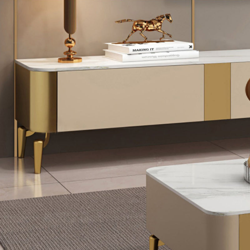 Enclosed Storage Media Console TV Stand Modern TV Stand with Drawers Clearhalo 'furn' 'furn_tv_stands_entertainment_centers' 'Furniture' 'Living Room Furniture' 'TV Stands & Entertainment Centers' 'TV Stands & Media Storage Furniture' 'tv_stands_entertainment_centers' 6757518