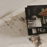 Tabella della console di pietra moderna tavolo da divano console resistente alle macchie per la sala