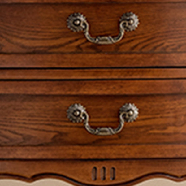 Mid-Century Modern Wood Accent Table Half Moon Console Sofa Table for Hall Clearhalo 'Console Tables' 'console_tables' 'Entry & Mudroom Furniture' 'furn' 'furn_console_tables' 'Furniture' 6757728