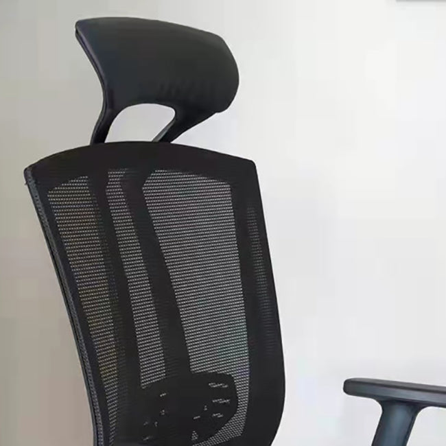 Chaise de bras de hauteur de siège réglable chaise de bureau en métal contemporain