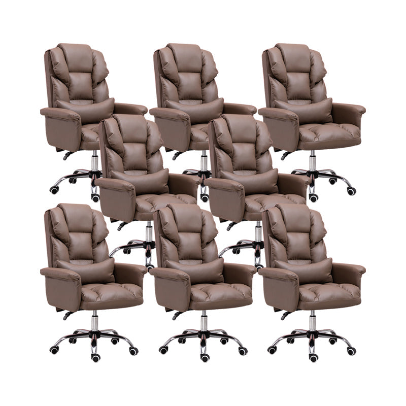 Gedekte wapenstoel Stoel Moderne verstelbare stoelhoogte Swivel stoel met wielen