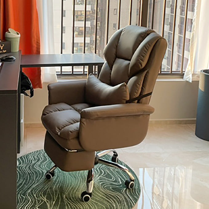 Gedekte wapenstoel Stoel Moderne verstelbare stoelhoogte Swivel stoel met wielen