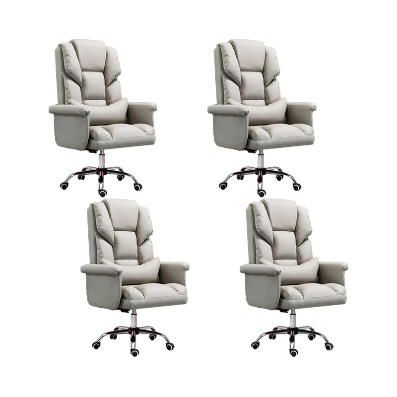 Gedekte wapenstoel Stoel Moderne verstelbare stoelhoogte Swivel stoel met wielen