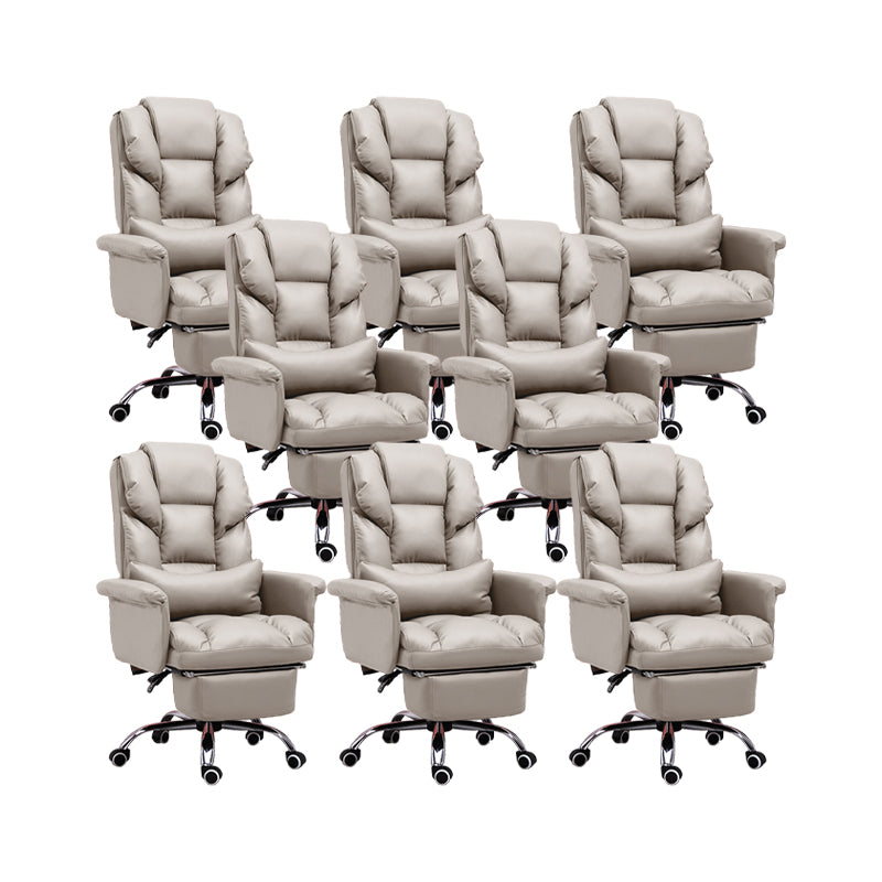 Gedekte wapenstoel Stoel Moderne verstelbare stoelhoogte Swivel stoel met wielen