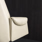 Chaise de bureau en cuir moderne bras tabac à bras rembourrés chaise pivotante de hauteur de siège avec roues